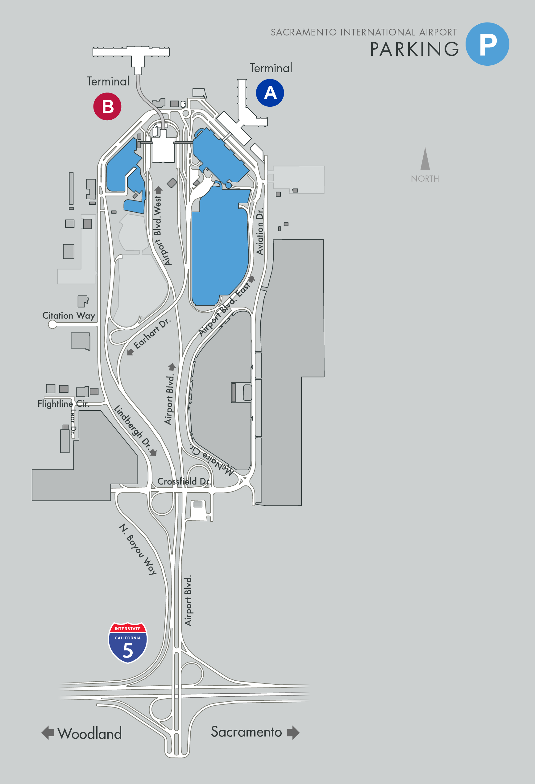 Sacramento Airport Terminal Map SMF > Maps